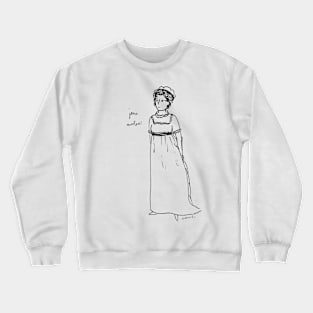 Inky Jane Austen Crewneck Sweatshirt